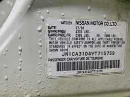 2000 NISSAN Maxima