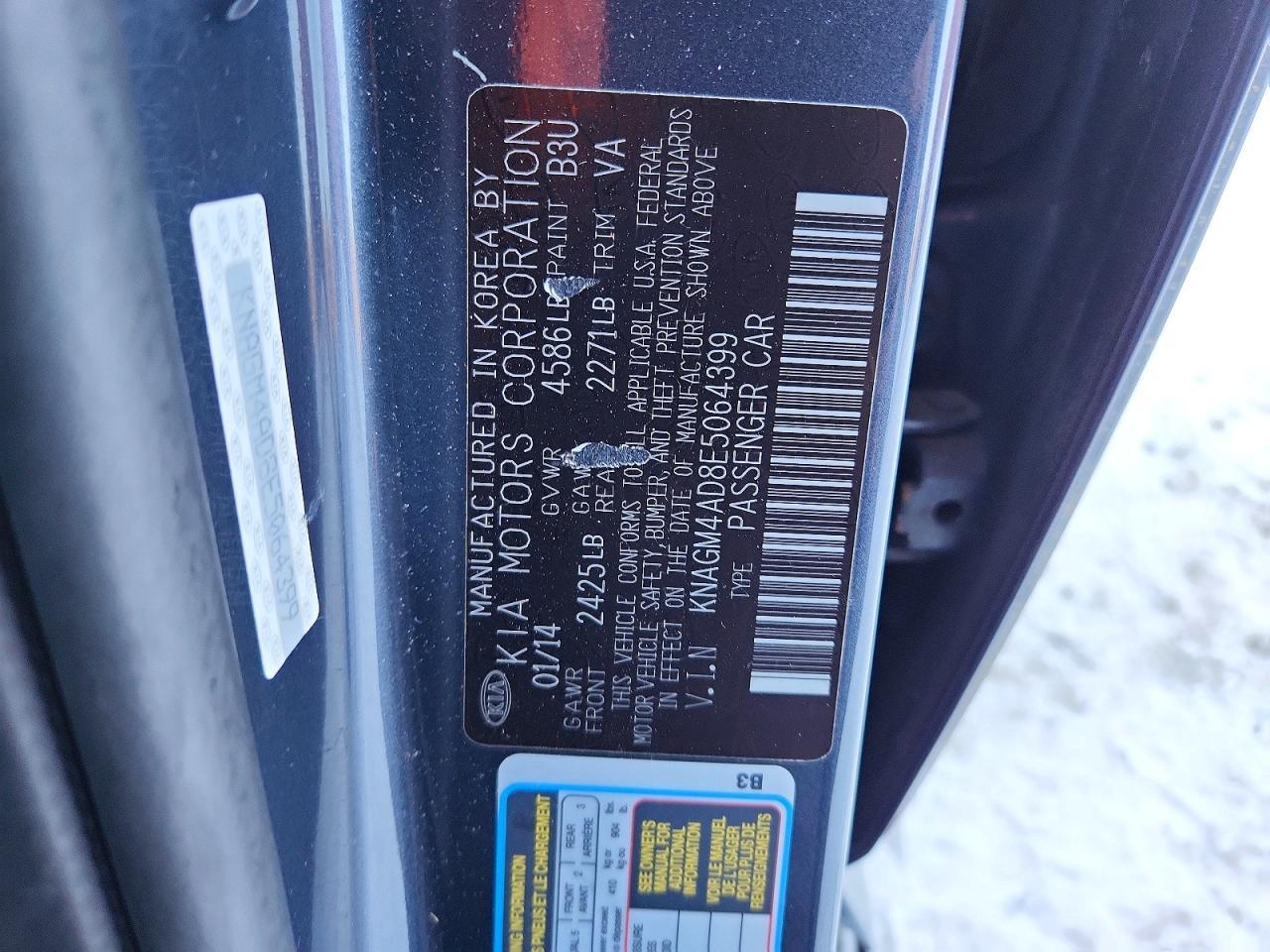 2014 KIA Optima Hybrid