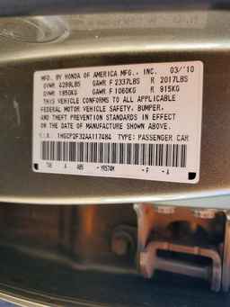 2010 HONDA ACCORD
