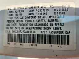2012 HONDA ACCORD