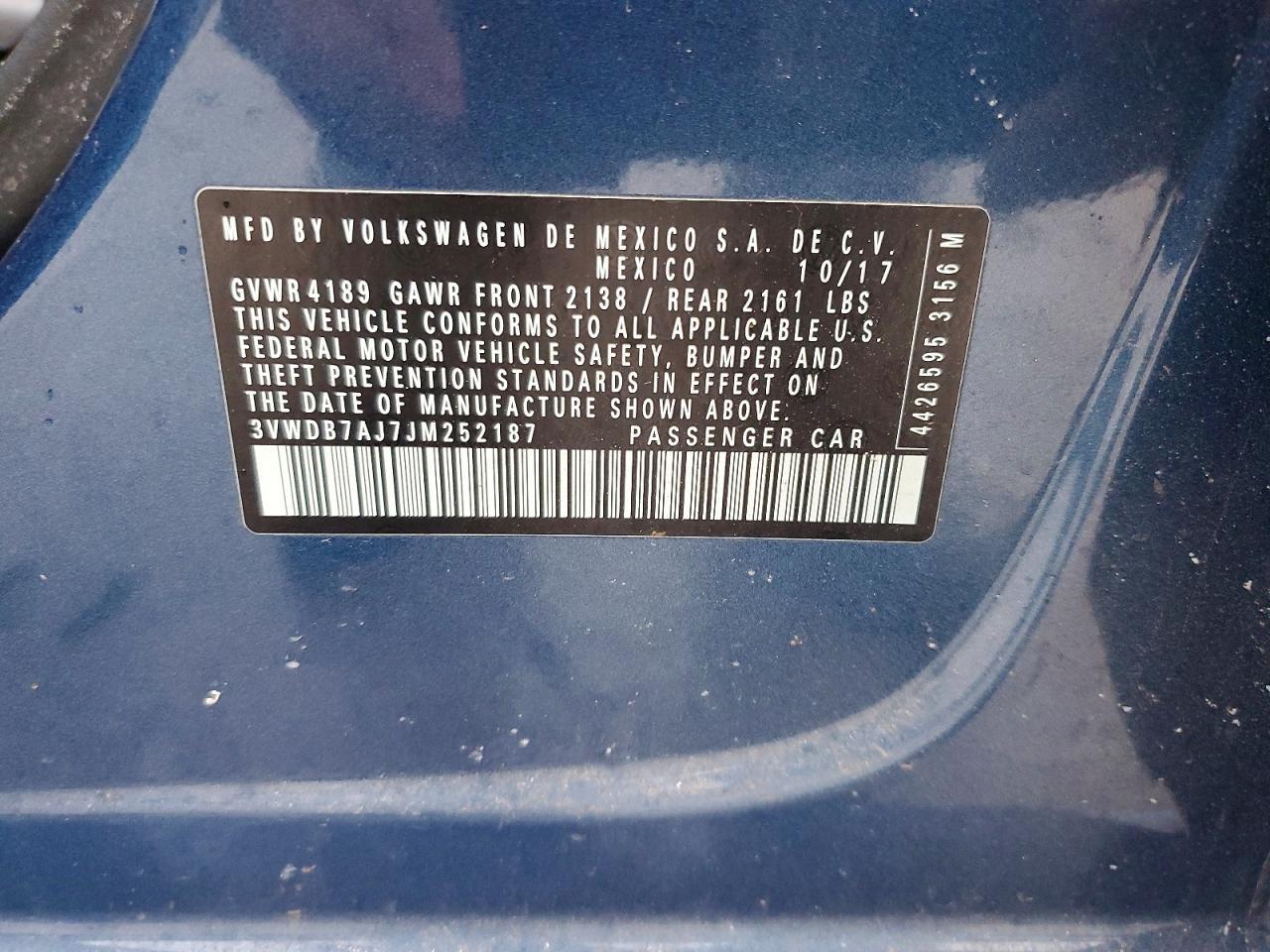 2018 VOLKSWAGEN JETTA