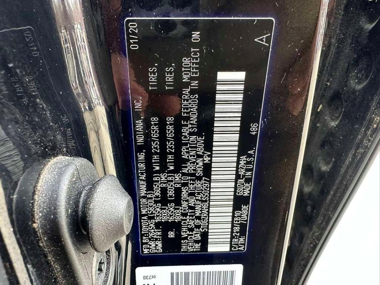 2020 TOYOTA HIGHLANDER
