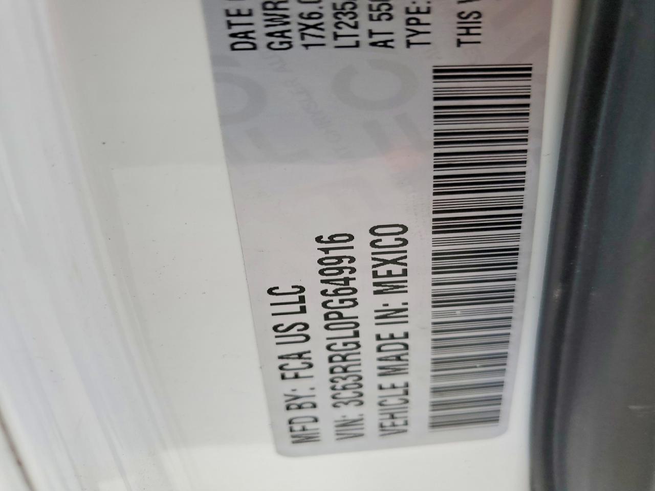 2023 RAM 3500