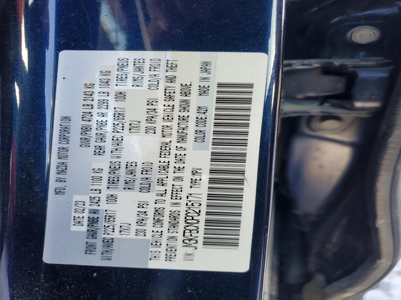2023 MAZDA CX-5