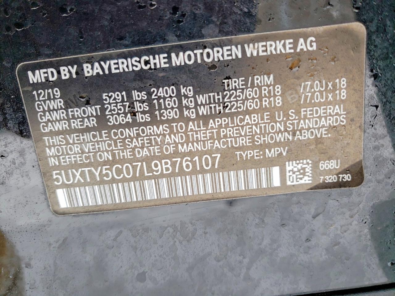 2020 BMW X3