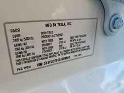 2020 TESLA MODEL Y
