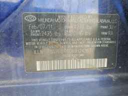 2011 HYUNDAI SONATA