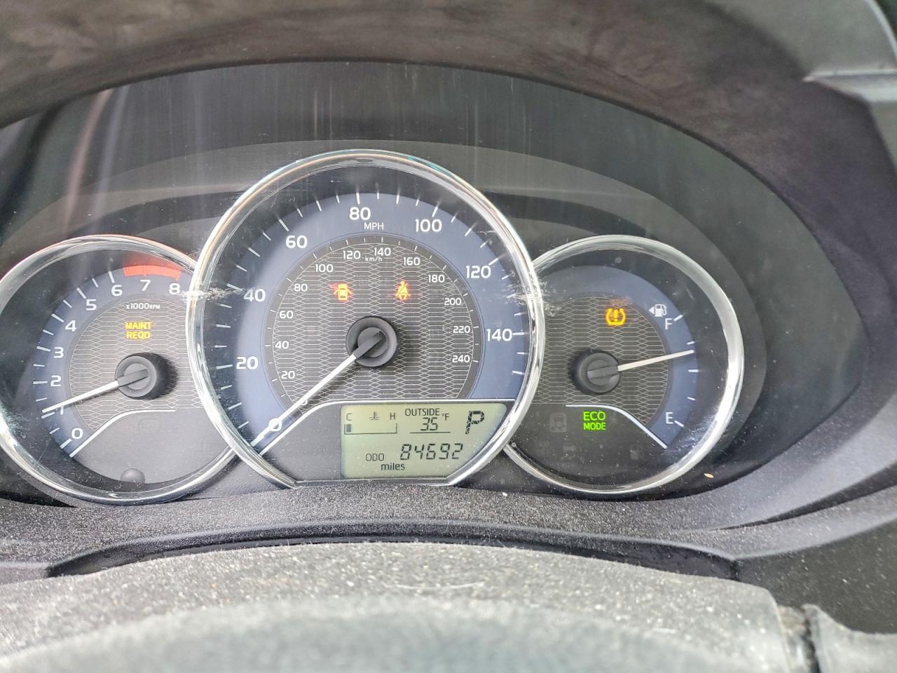 2014 TOYOTA COROLLA