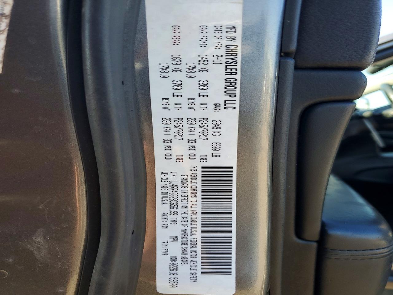 2011 JEEP Grand Cherokee