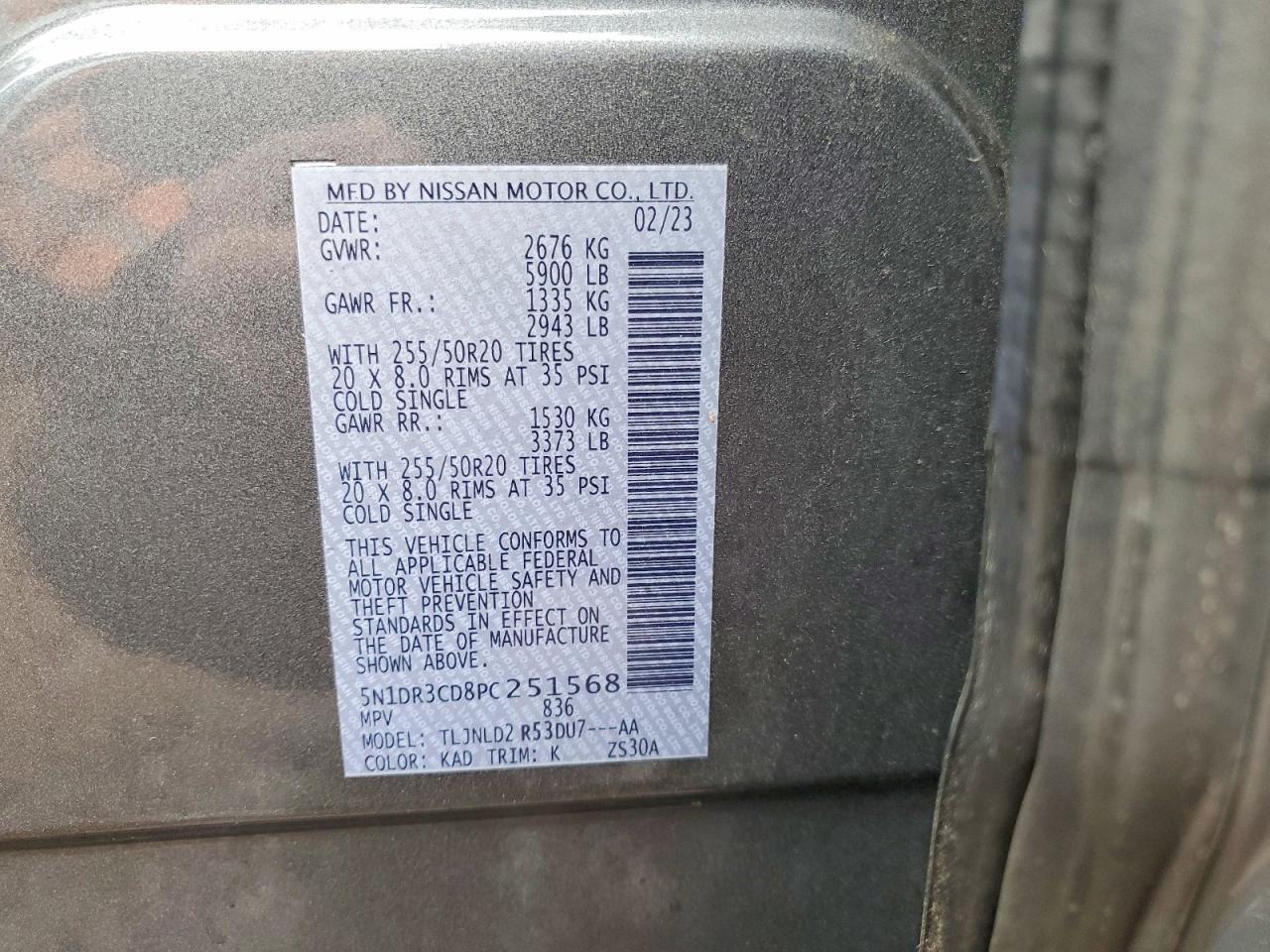 2023 NISSAN PATHFINDER
