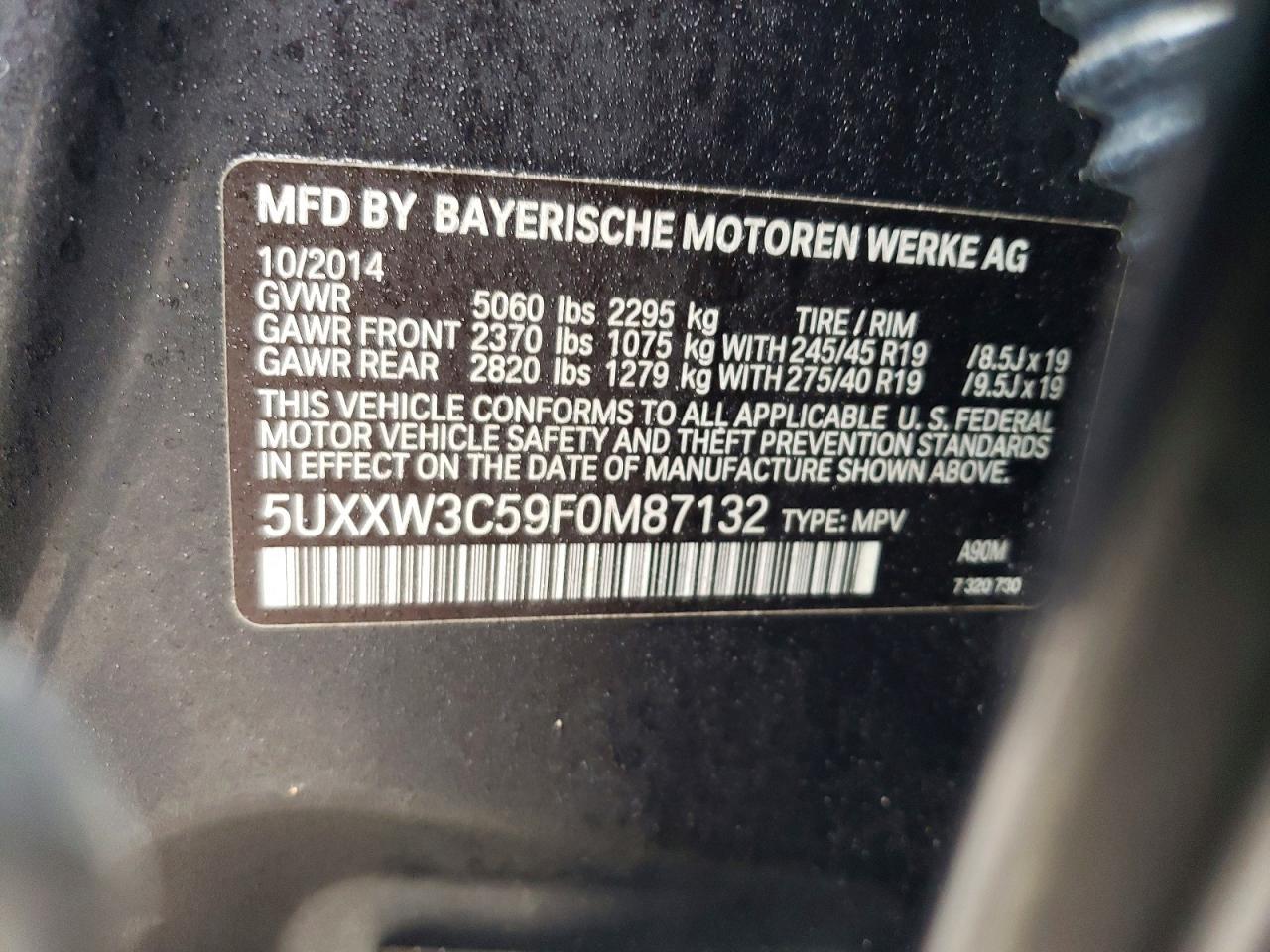 2015 BMW X4