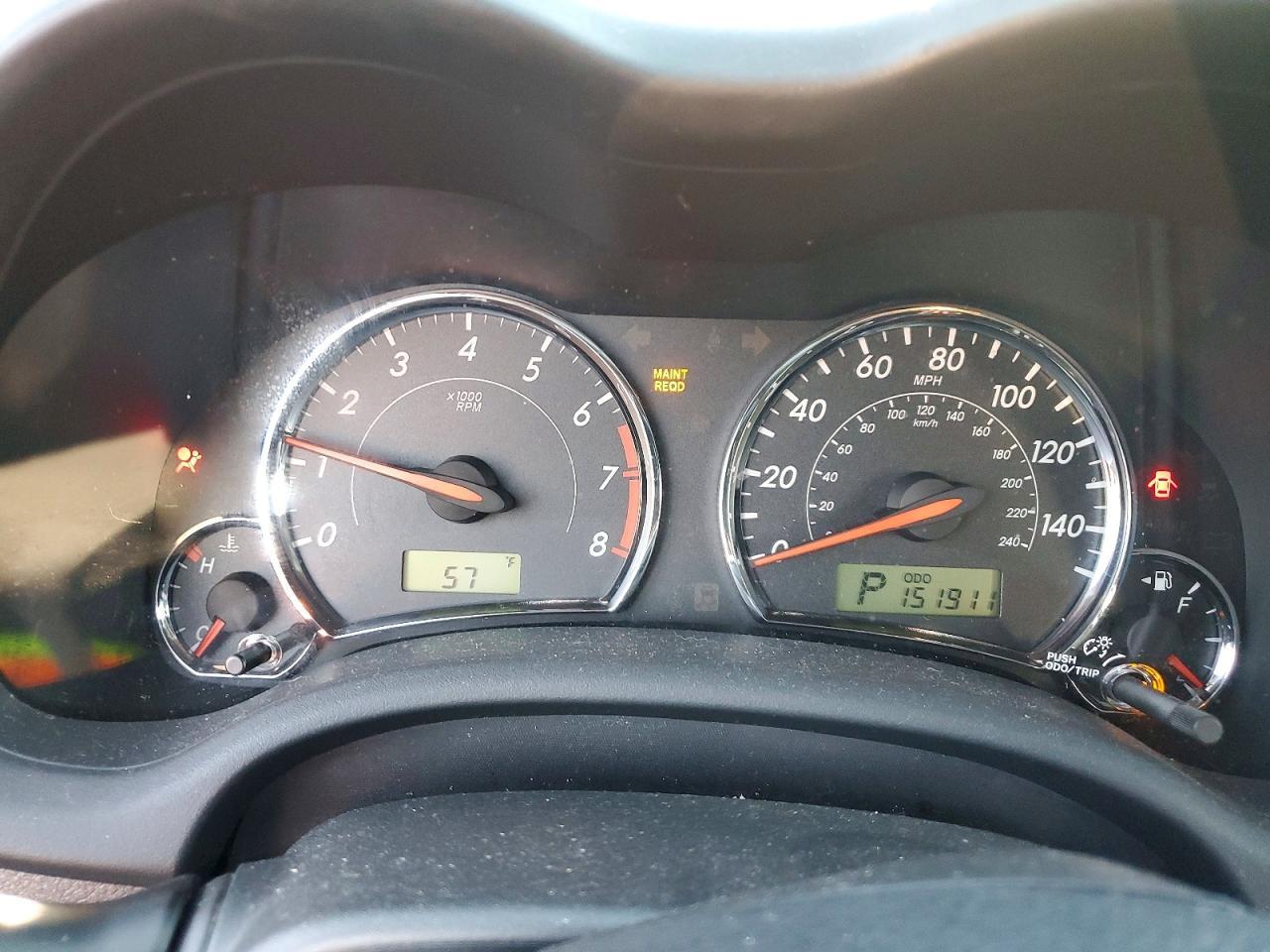 2011 TOYOTA COROLLA