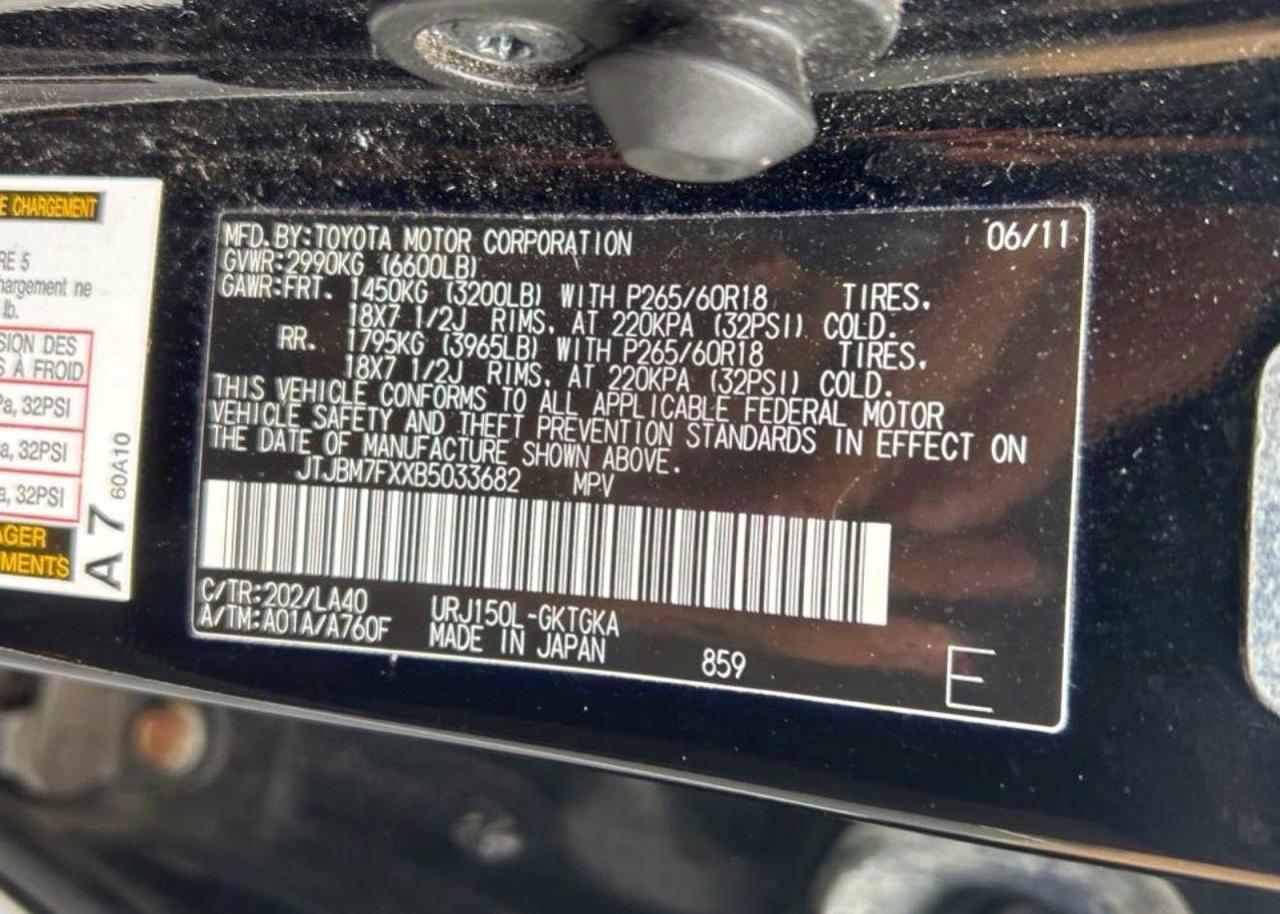 2011 LEXUS GX 460