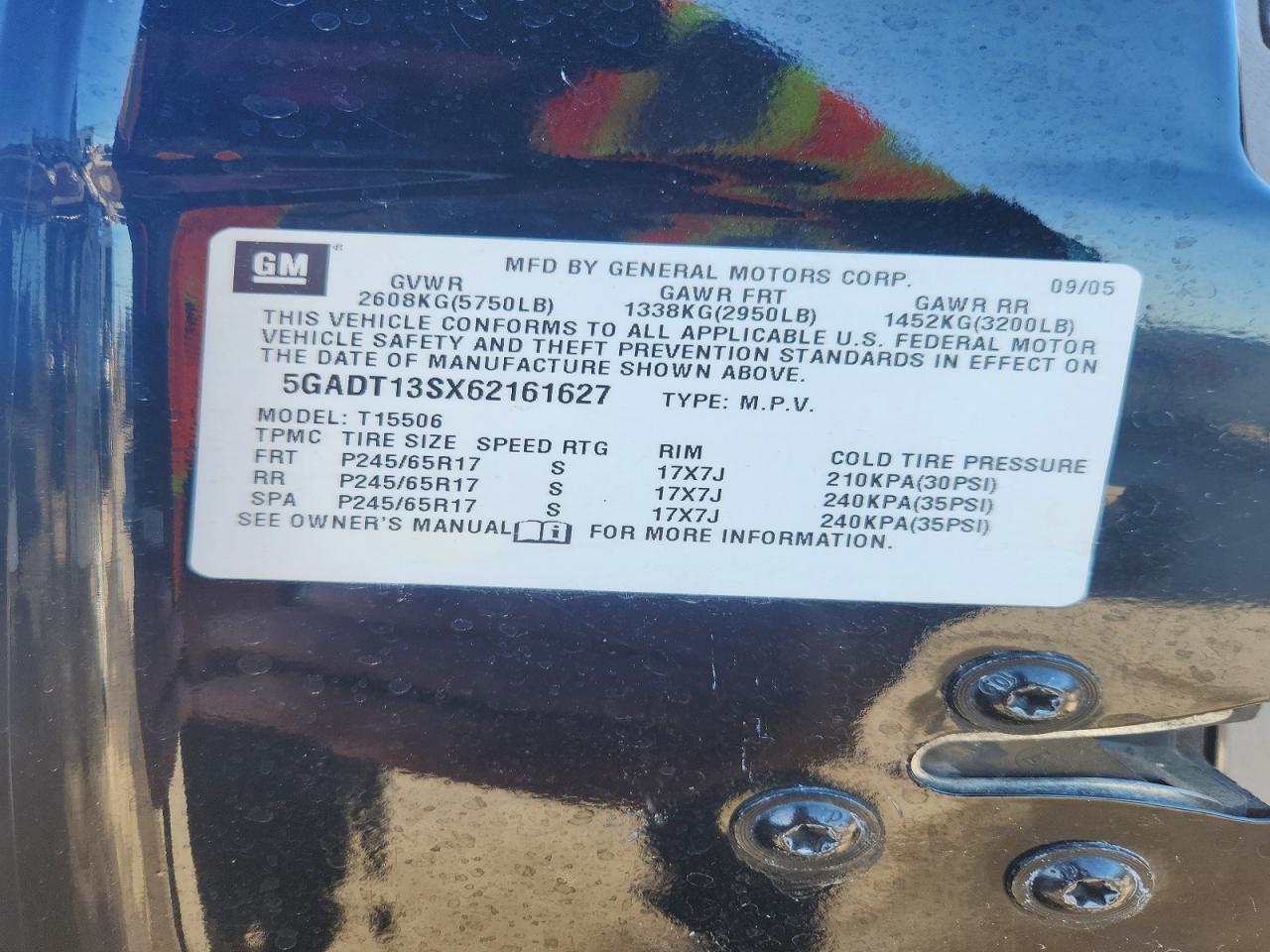 2006 BUICK Rainier