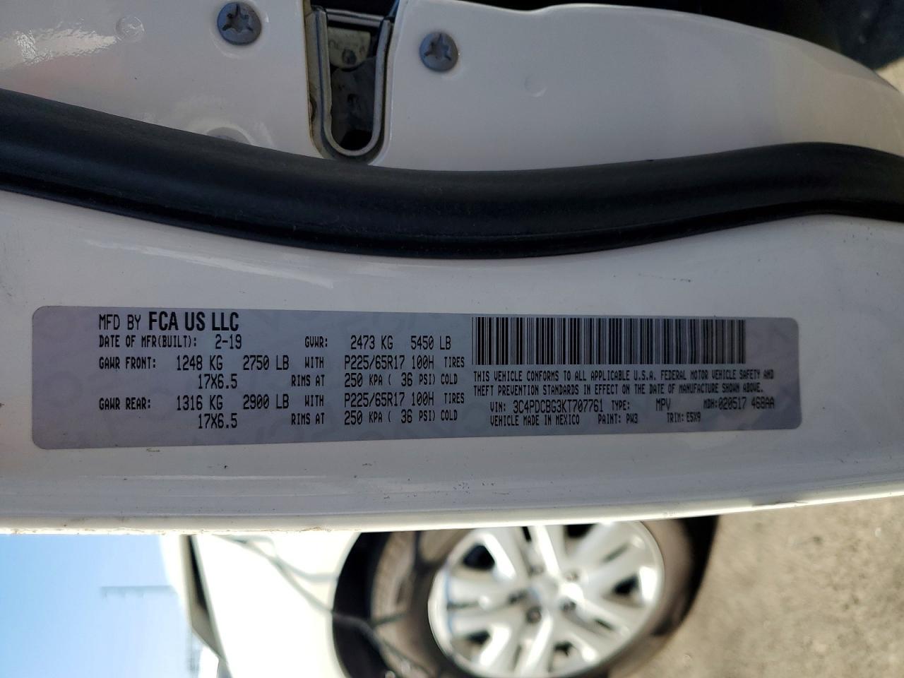 2019 DODGE JOURNEY