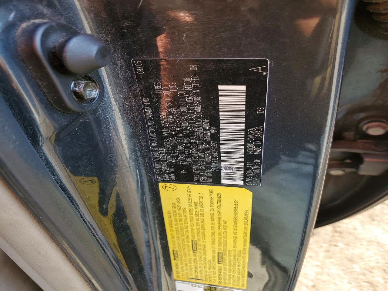 2006 LEXUS Rx 330