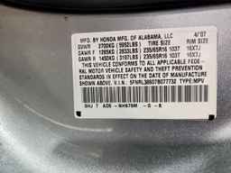 2007 HONDA ODYSSEY