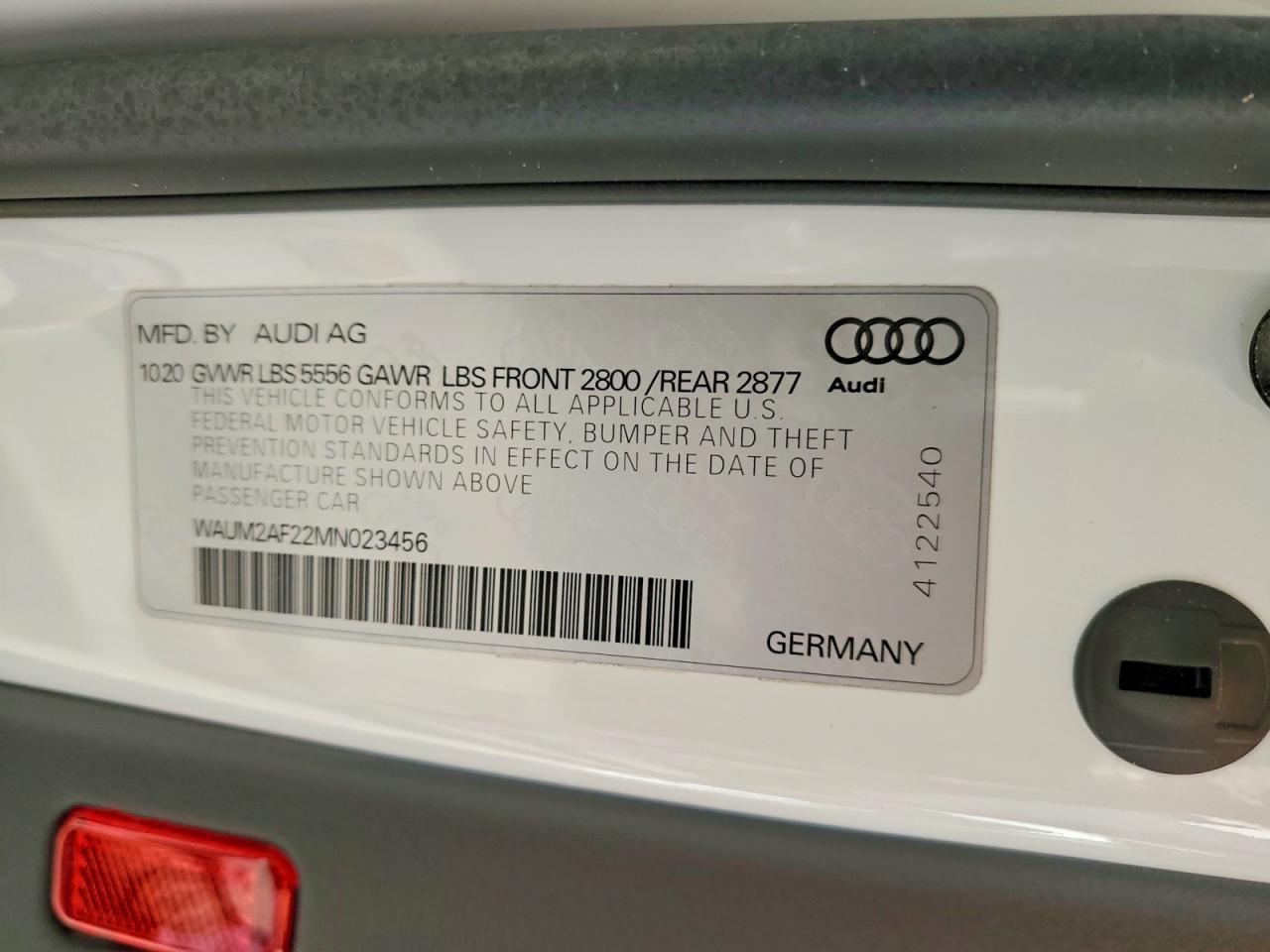 2021 AUDI A6
