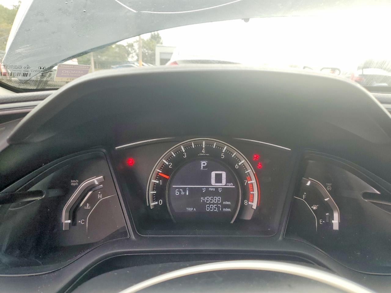 2016 HONDA CIVIC