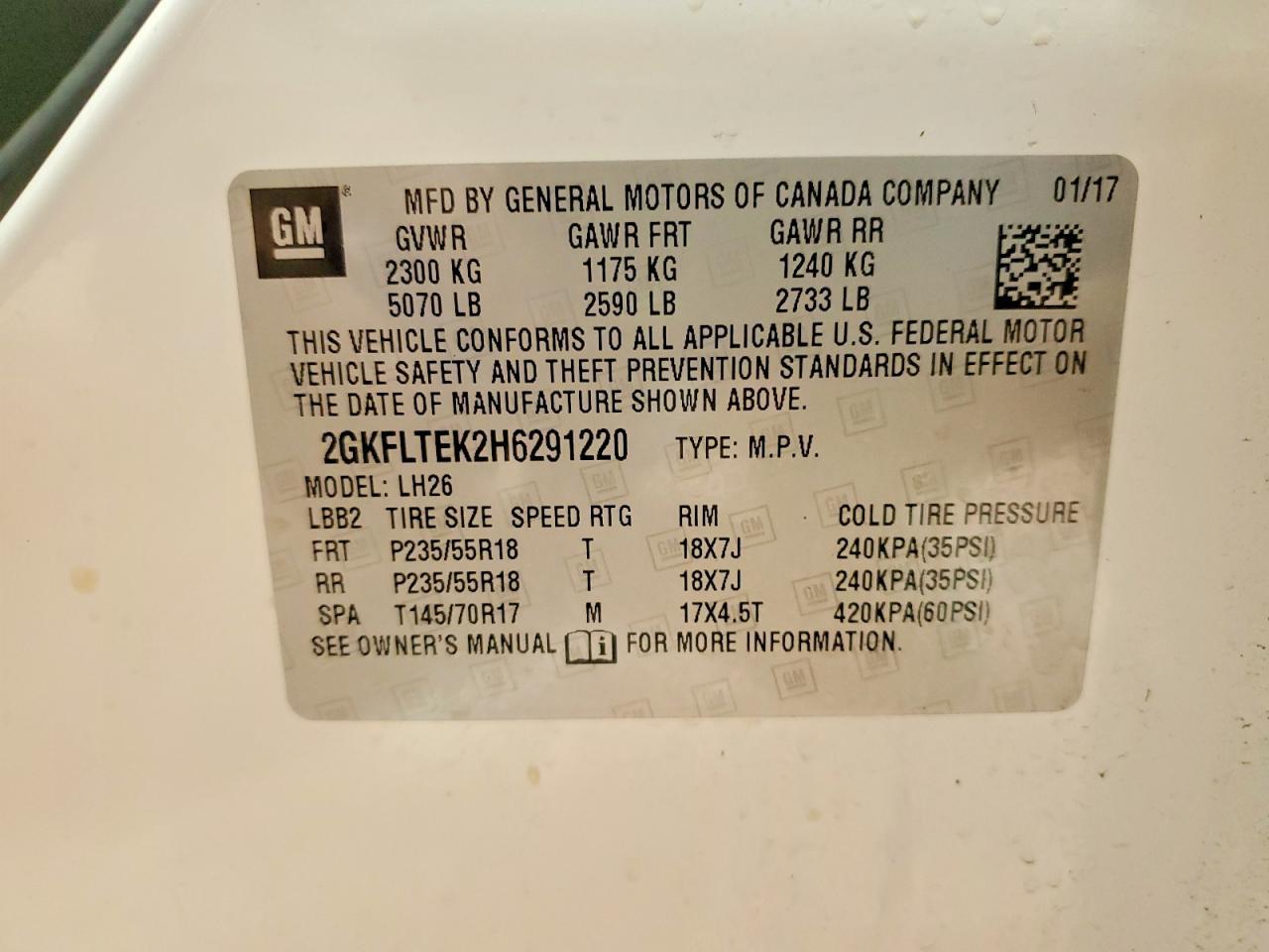 2017 GMC Terrain