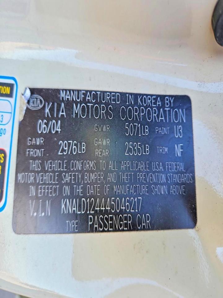 2004 KIA Amanti