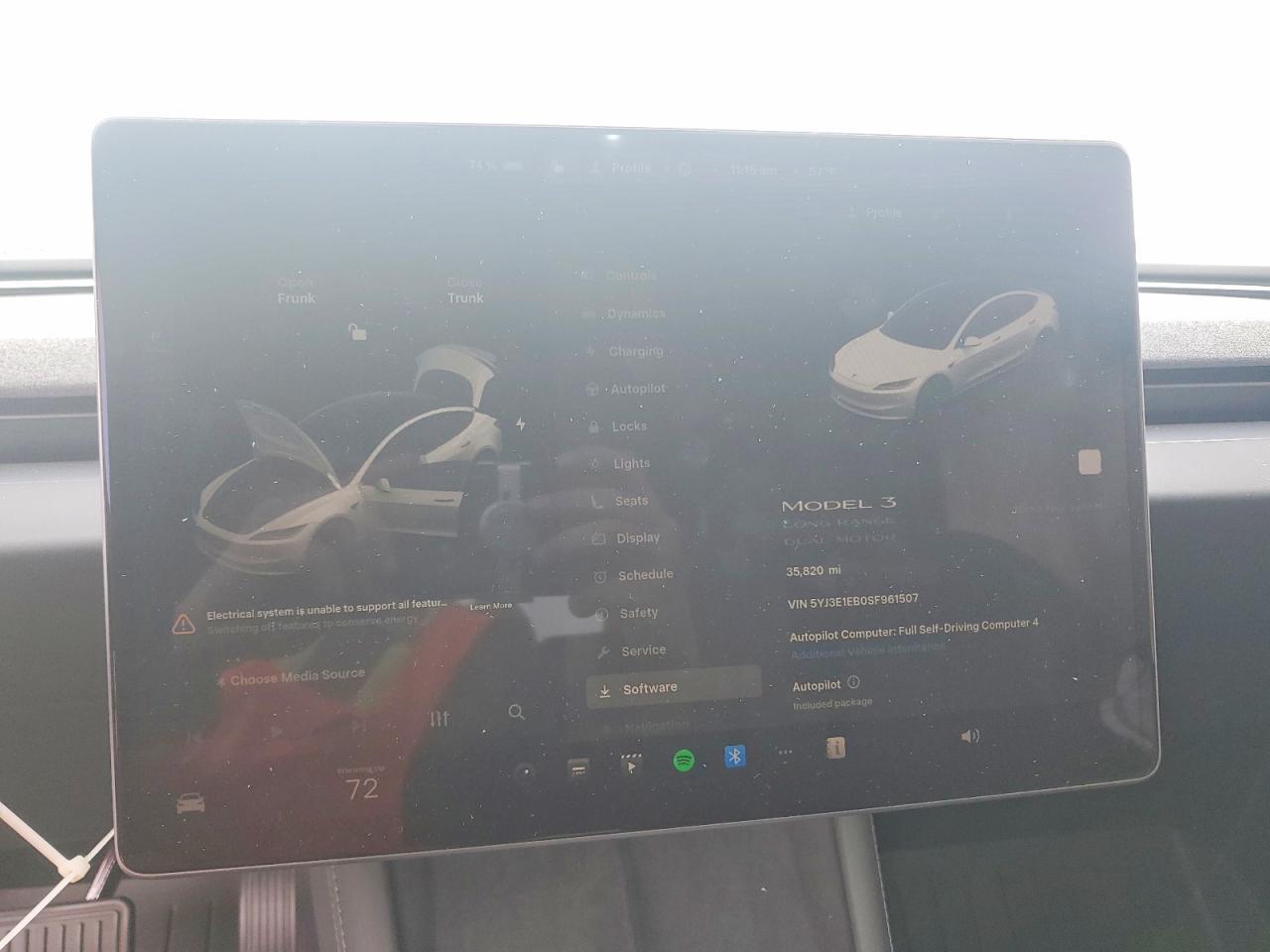 2025 TESLA MODEL 3
