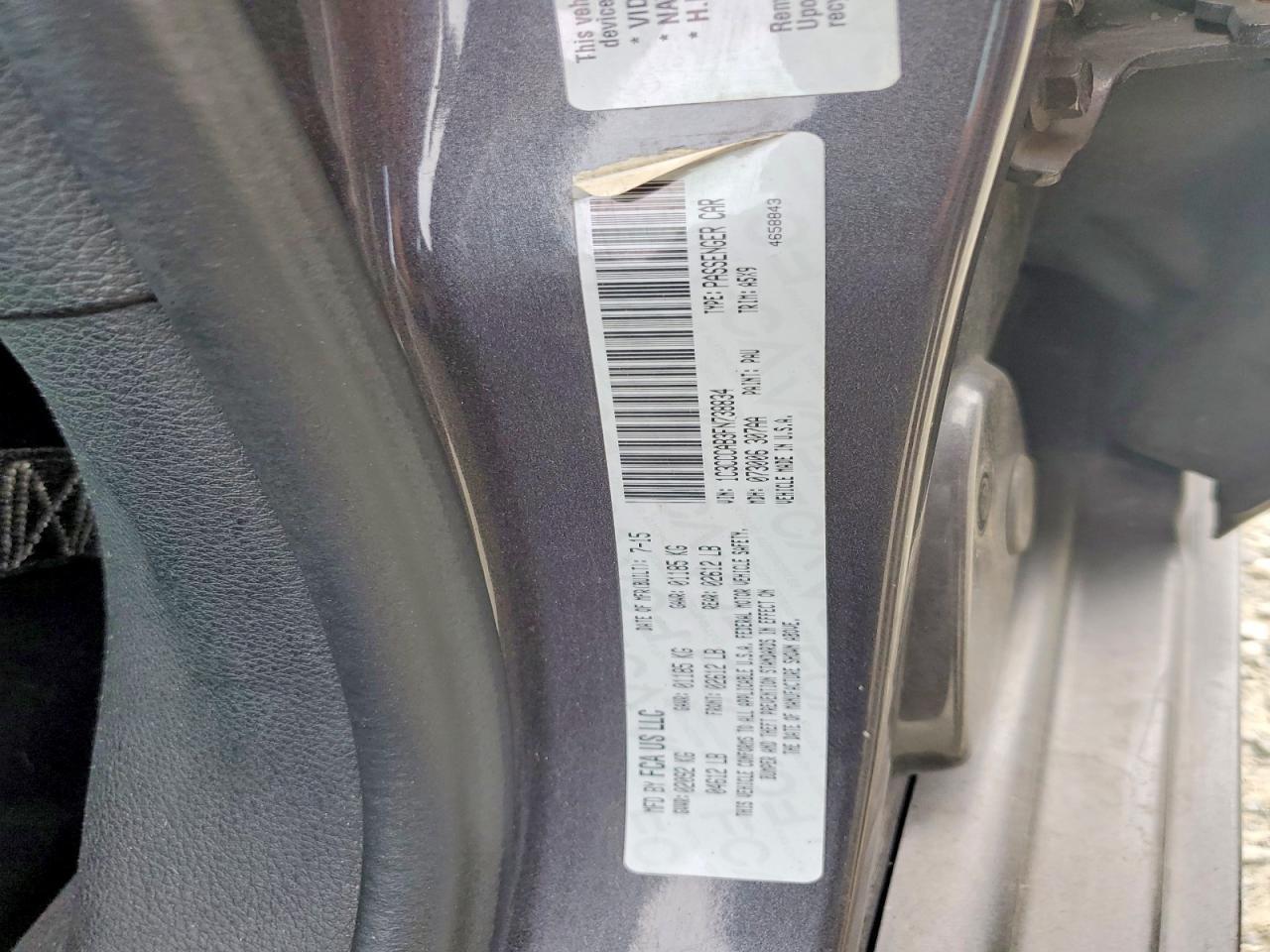 2015 CHRYSLER 200