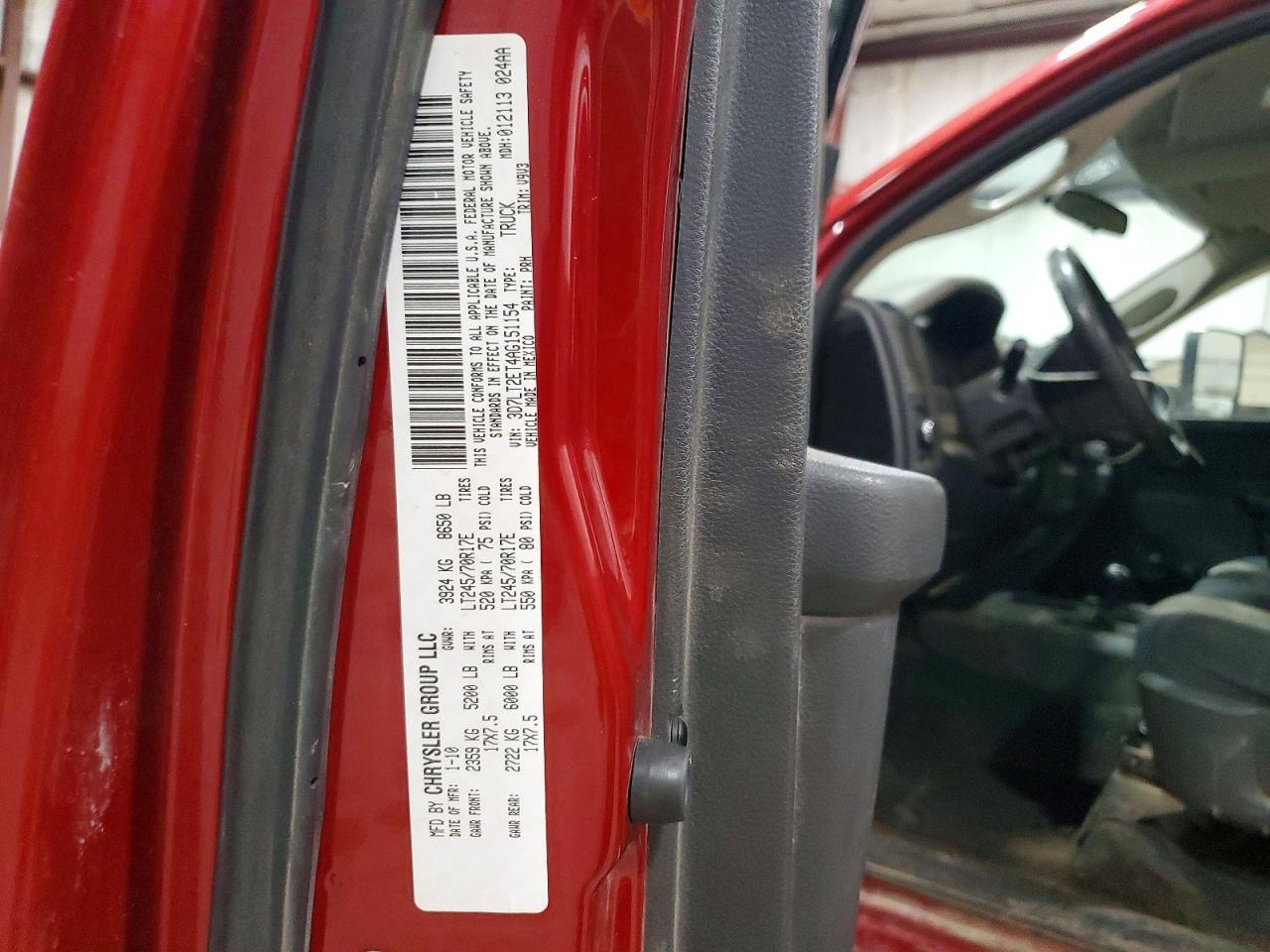 2010 DODGE Ram 2500