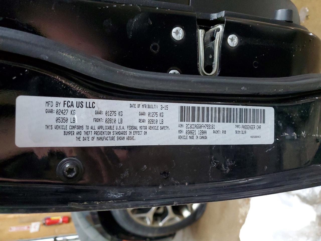 2015 CHRYSLER 300