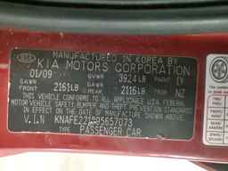 2009 KIA Spectra