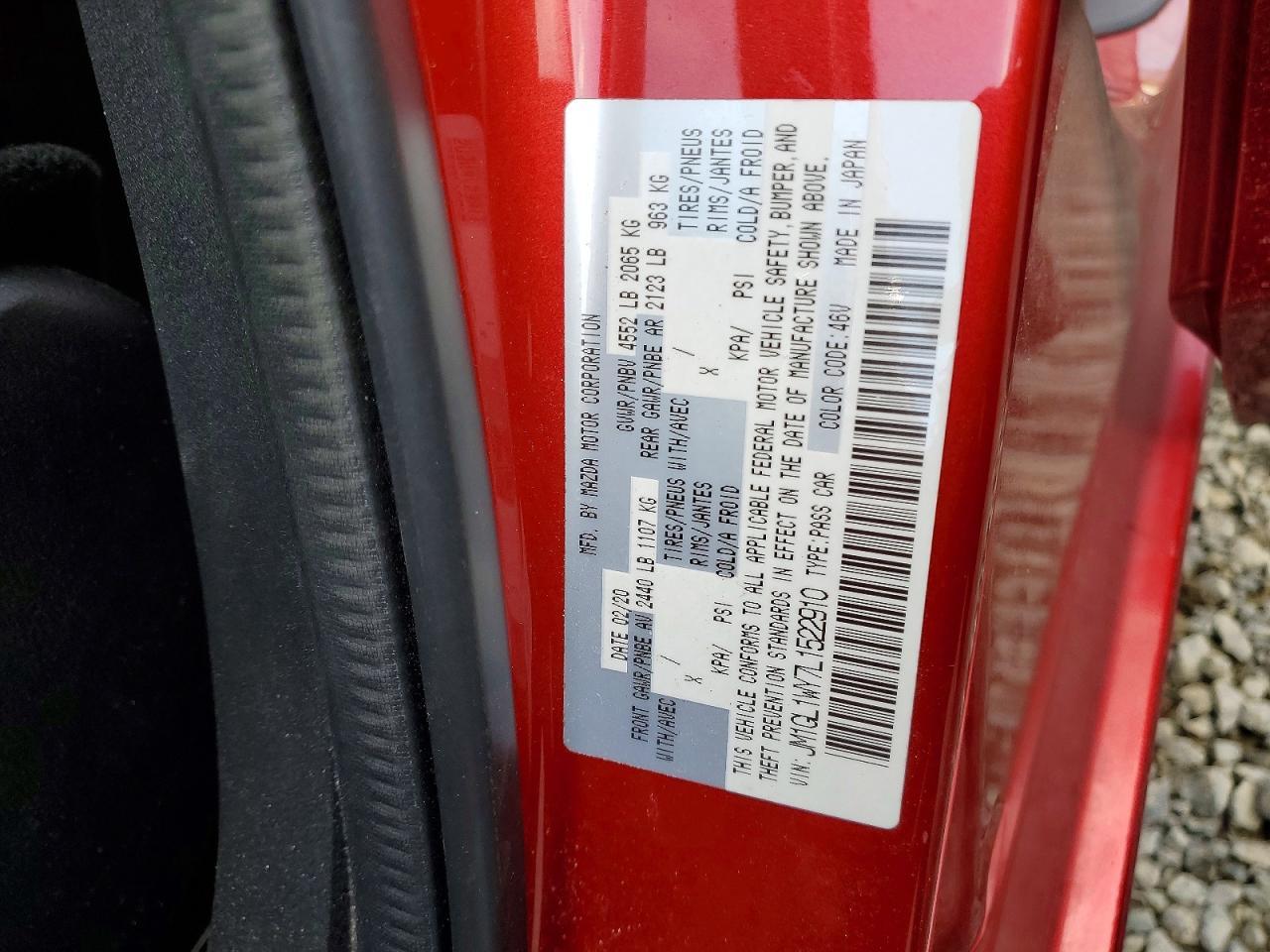 2020 MAZDA 6