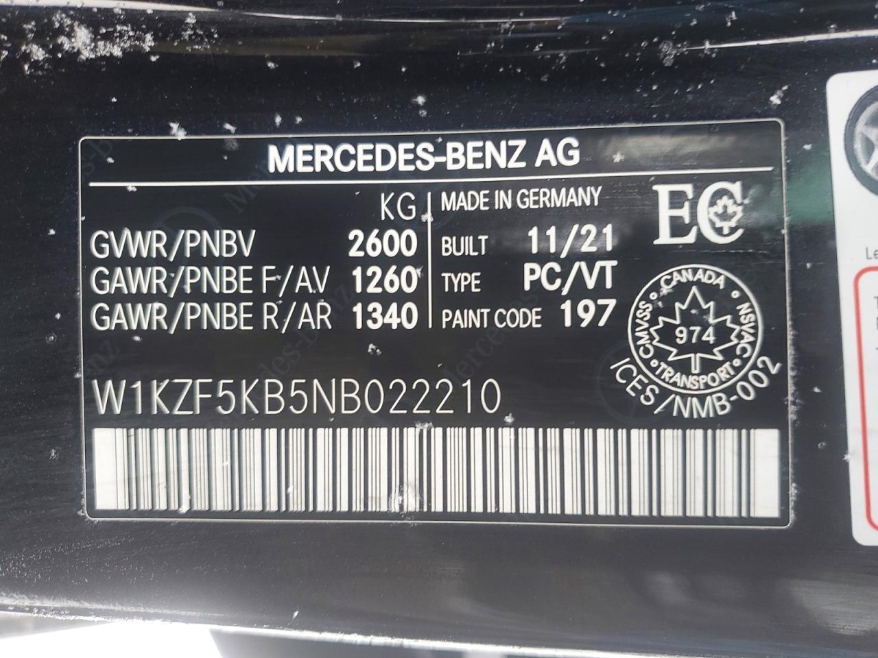 2022 MERCEDES-BENZ E-Class