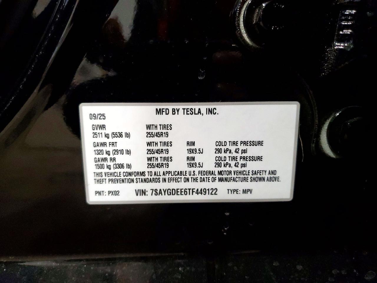 2026 TESLA MODEL Y