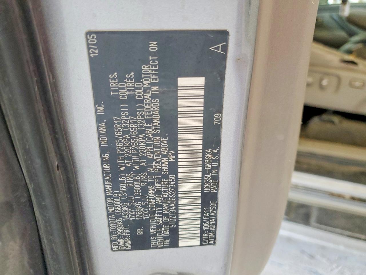 2006 TOYOTA Sequoia