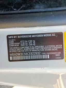 2012 BMW 3 SERIES