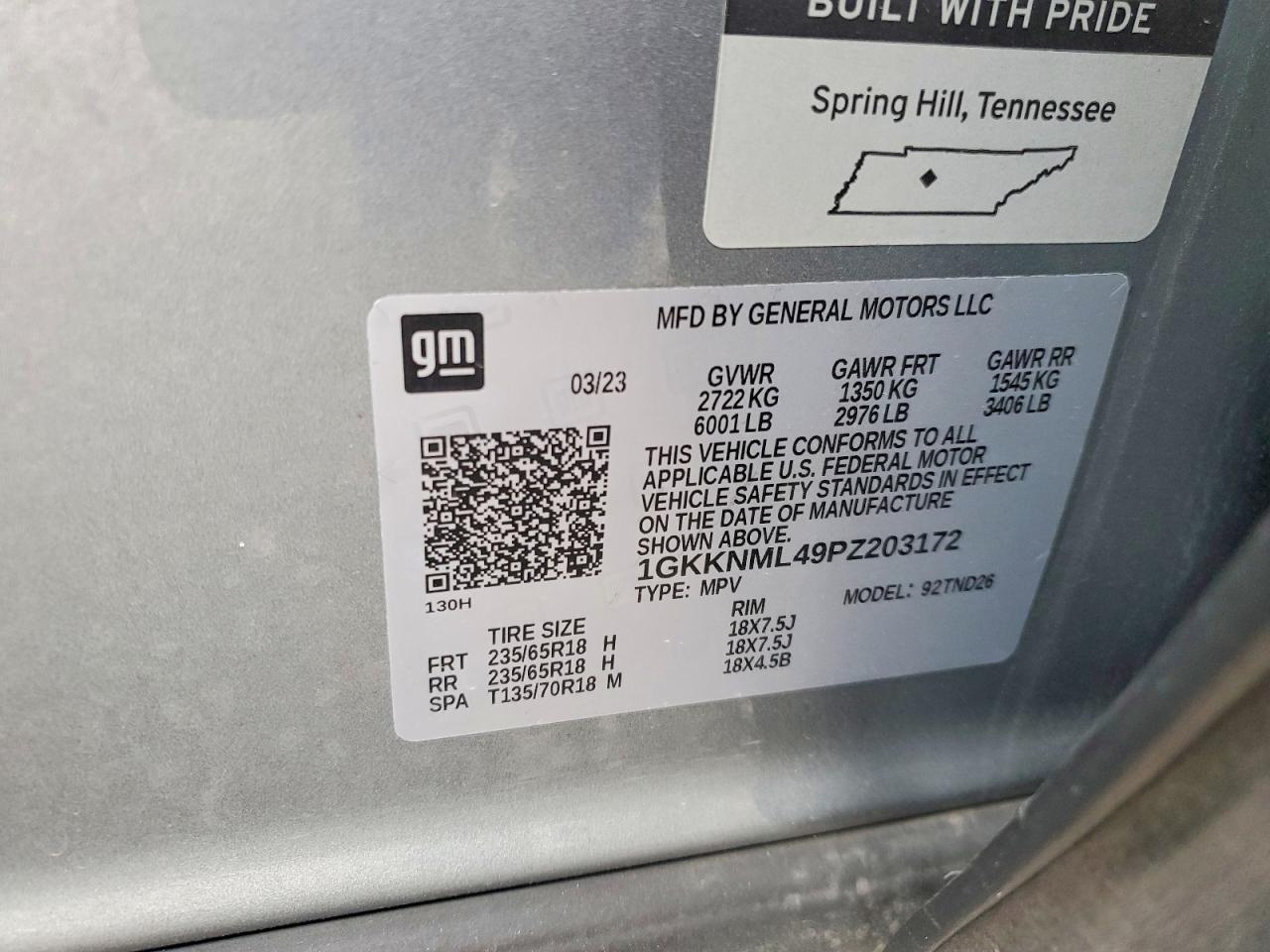 2023 GMC ACADIA