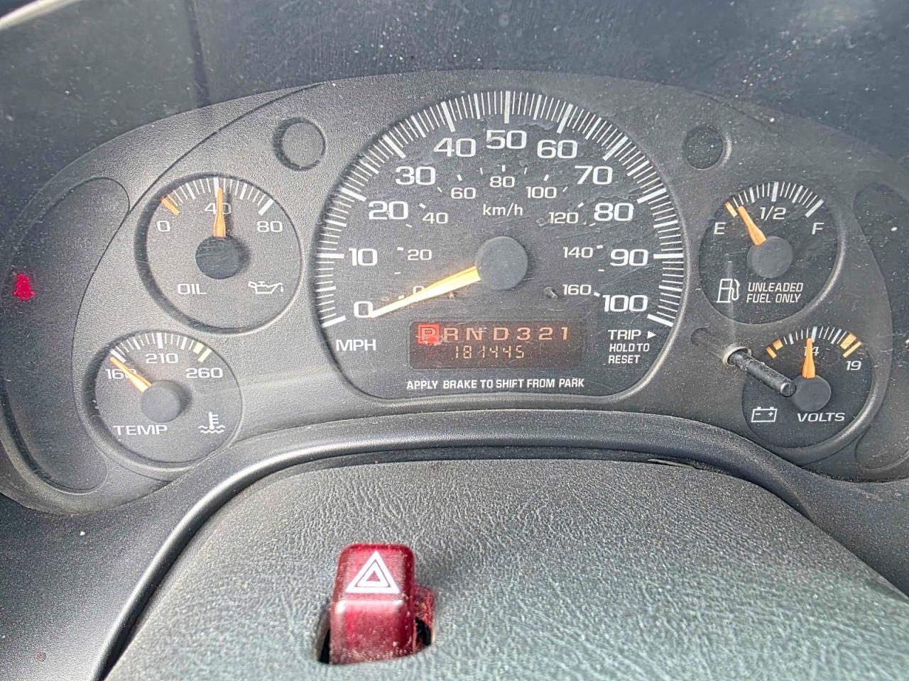 2002 CHEVROLET EXPRESS 2500