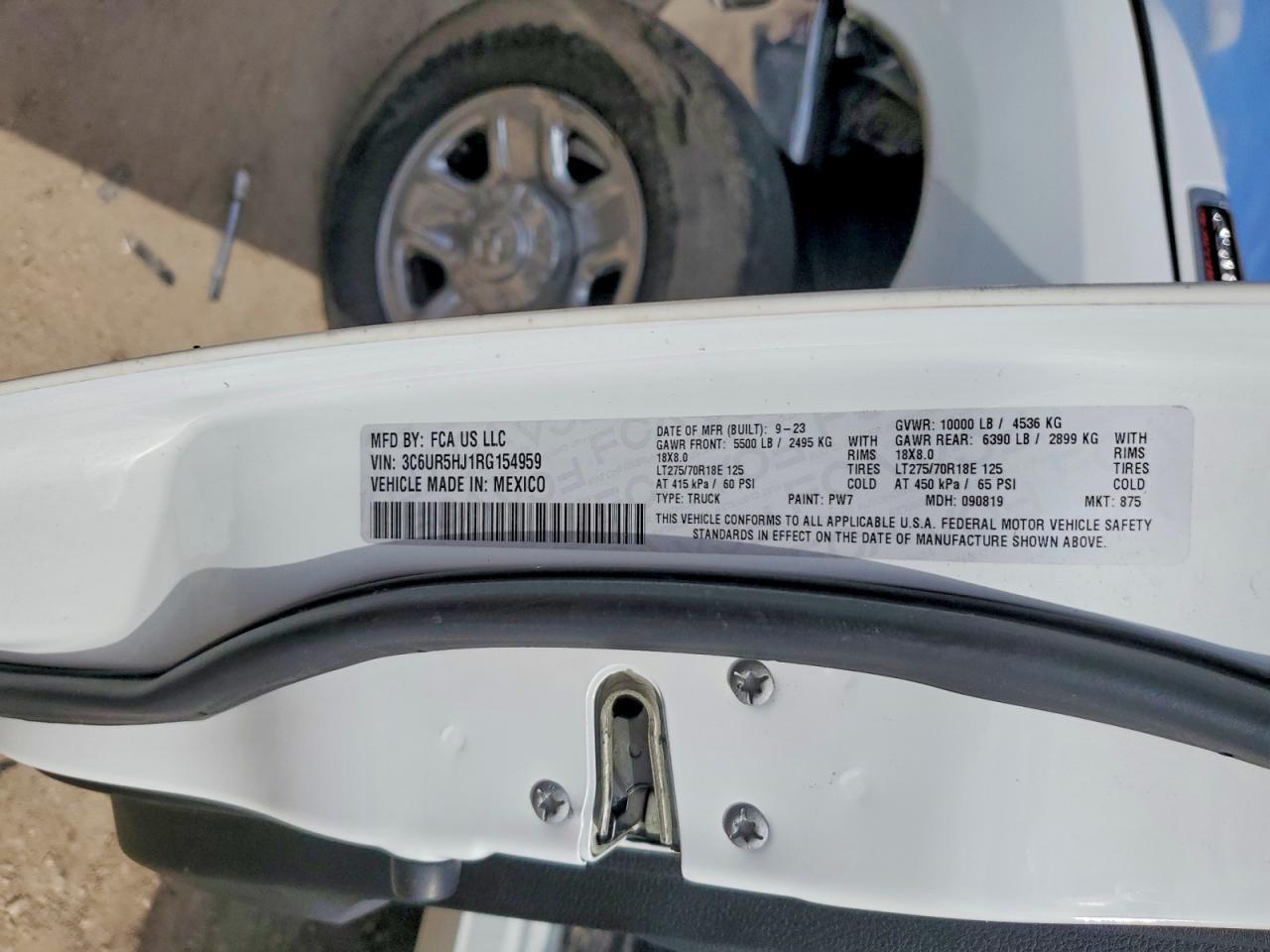 2024 RAM 2500