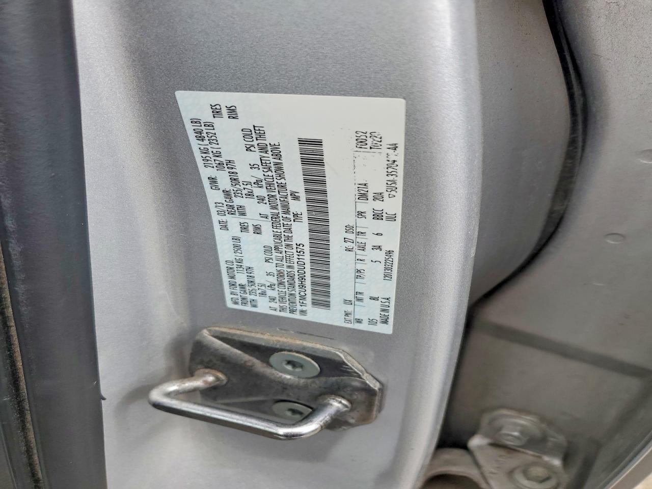 2013 FORD ESCAPE