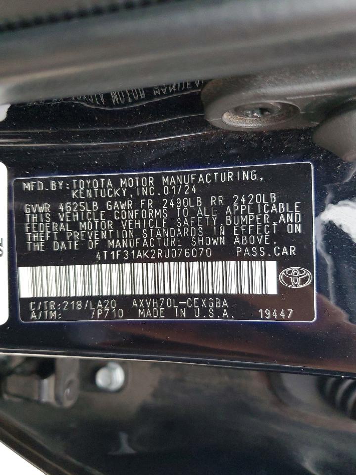 2024 TOYOTA CAMRY