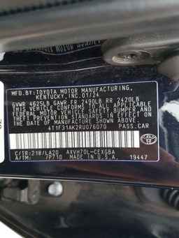 2024 TOYOTA CAMRY
