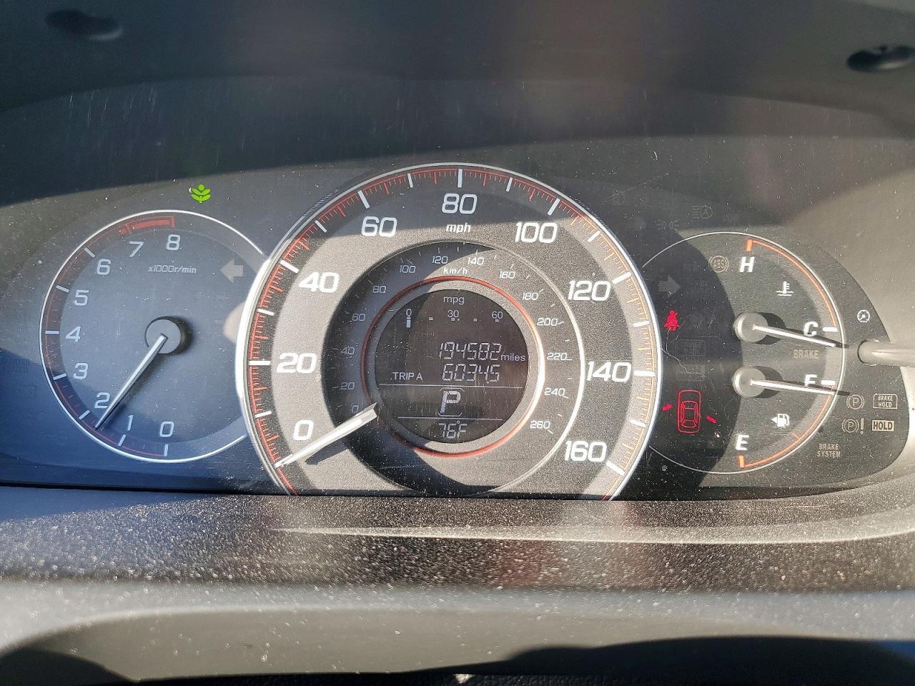 2014 HONDA ACCORD