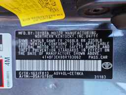 2011 TOYOTA CAMRY