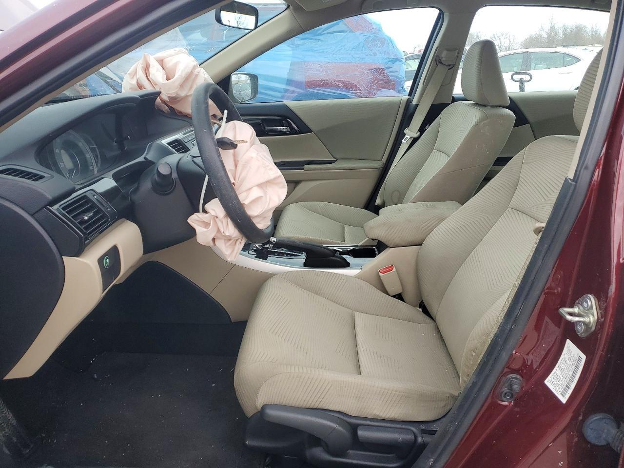 2016 HONDA ACCORD