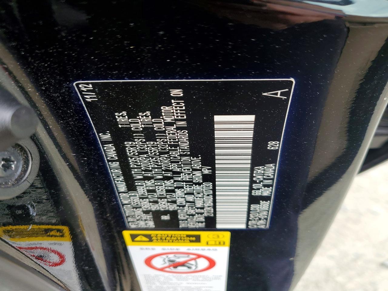 2013 LEXUS RX 350
