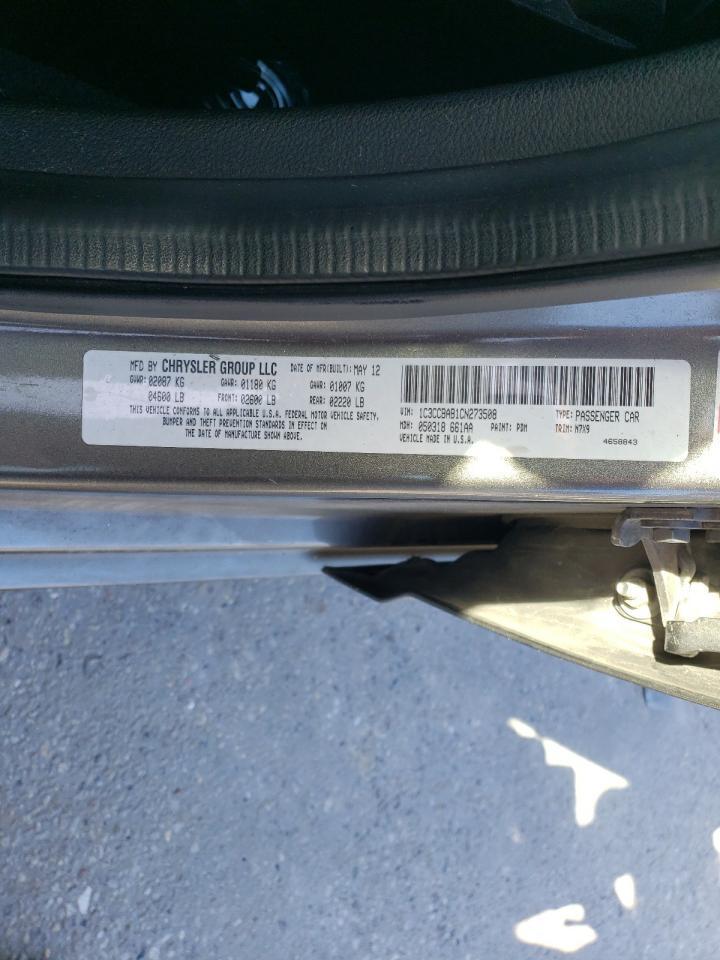 2012 CHRYSLER 200