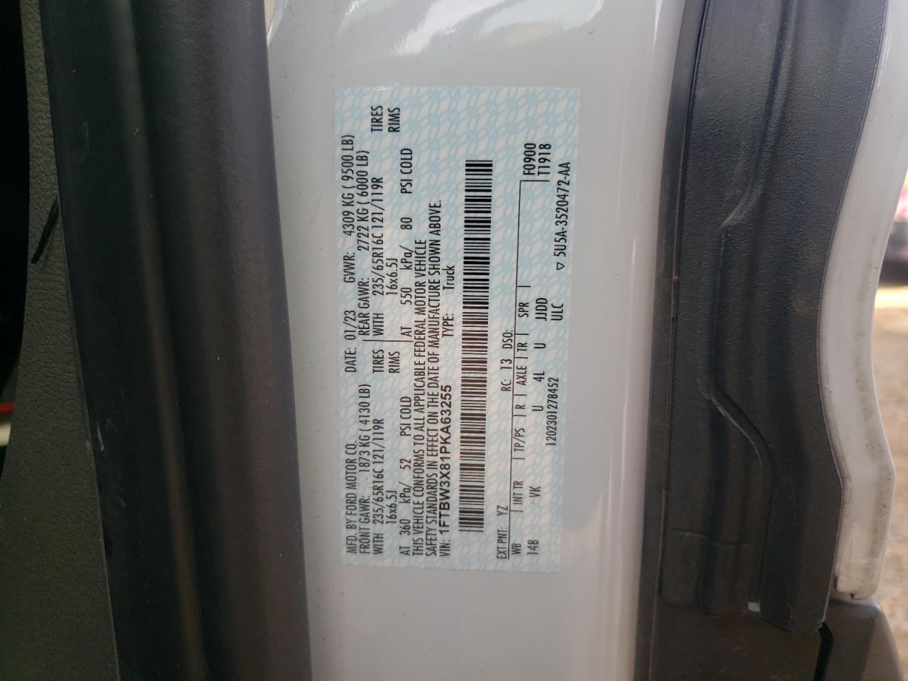 2023 FORD Transit