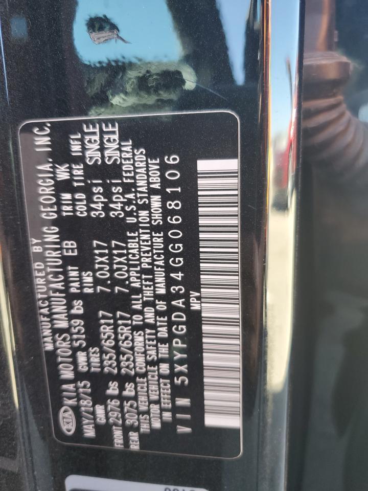 2016 KIA SORENTO