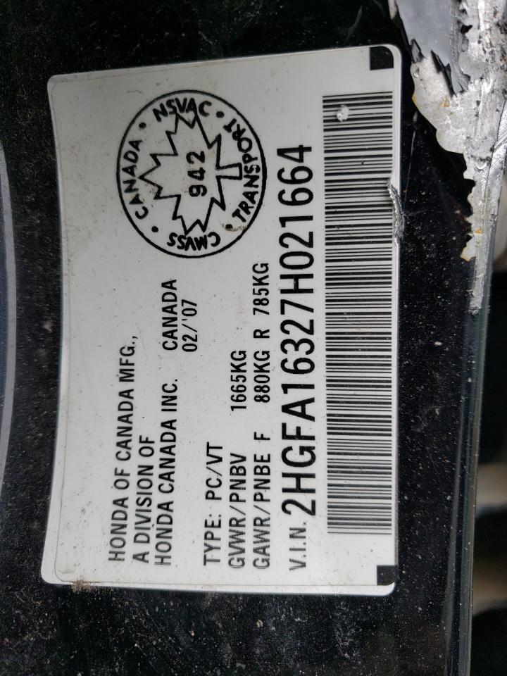 2007 HONDA CIVIC