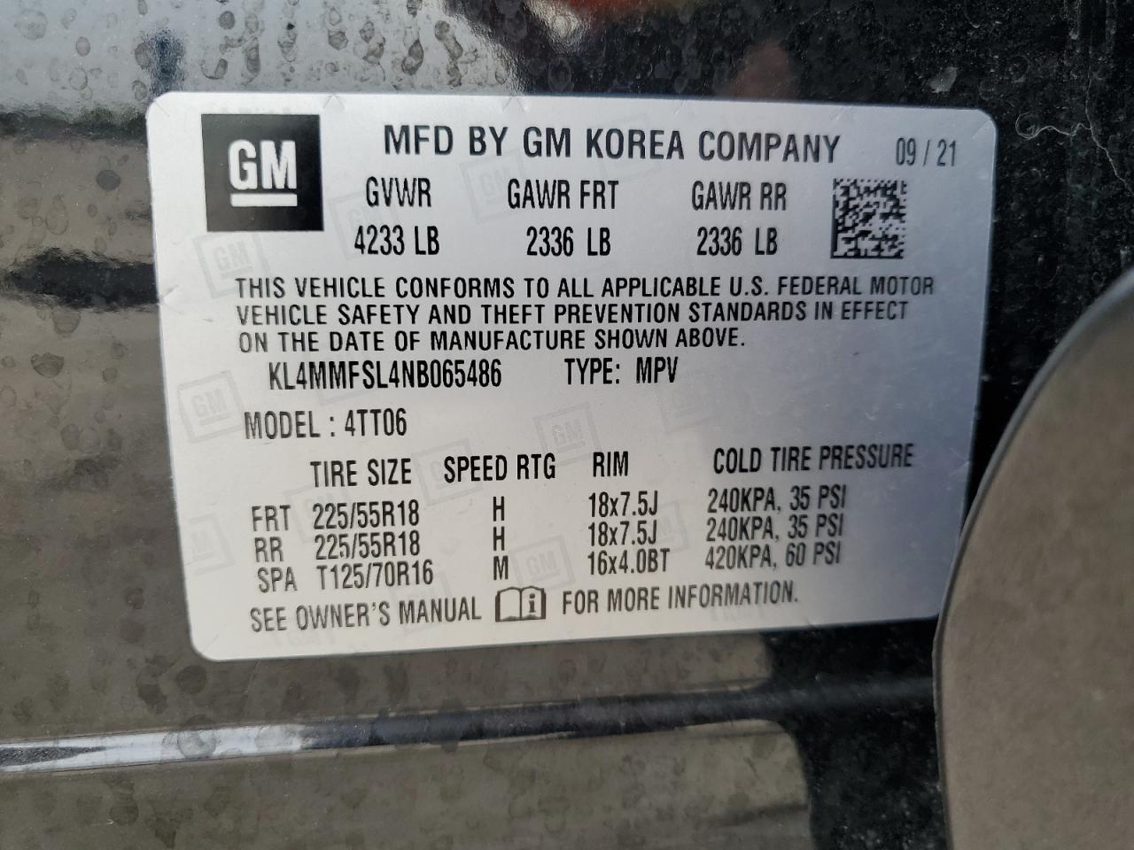 2022 BUICK ENCORE